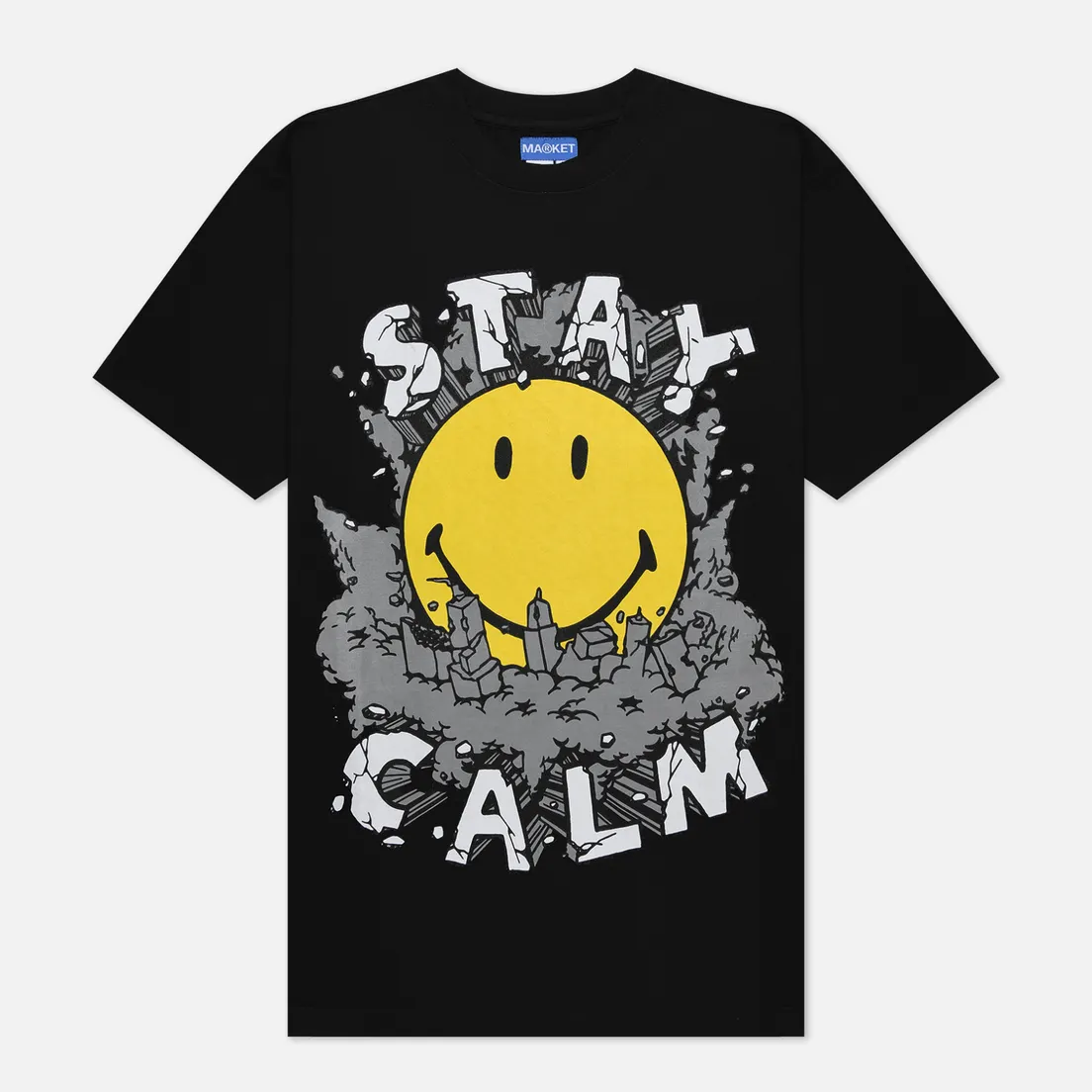 MARKET Мужская футболка Smiley Stay Calm