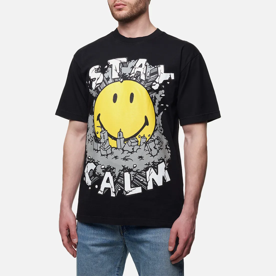 MARKET Мужская футболка Smiley Stay Calm