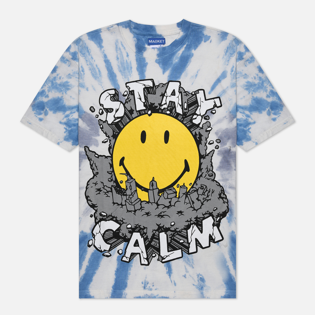 MARKET Мужская футболка Smiley Stay Calm
