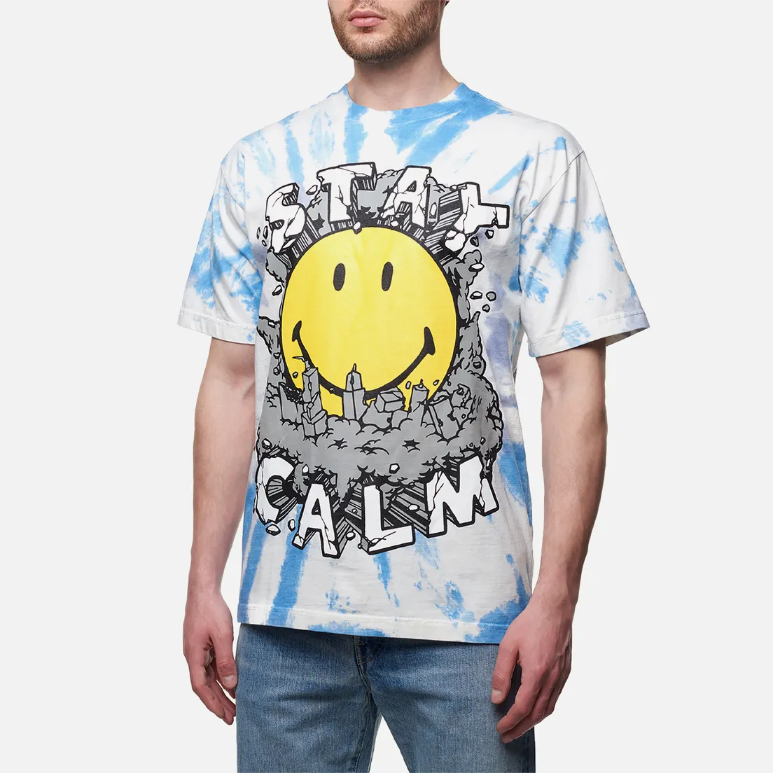 MARKET Мужская футболка Smiley Stay Calm