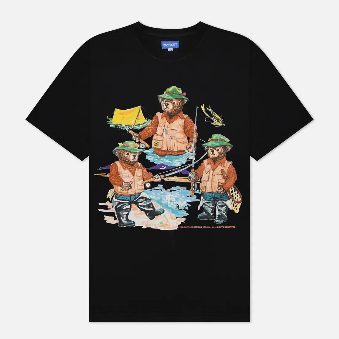 MARKET Мужская футболка Sportsman Bear