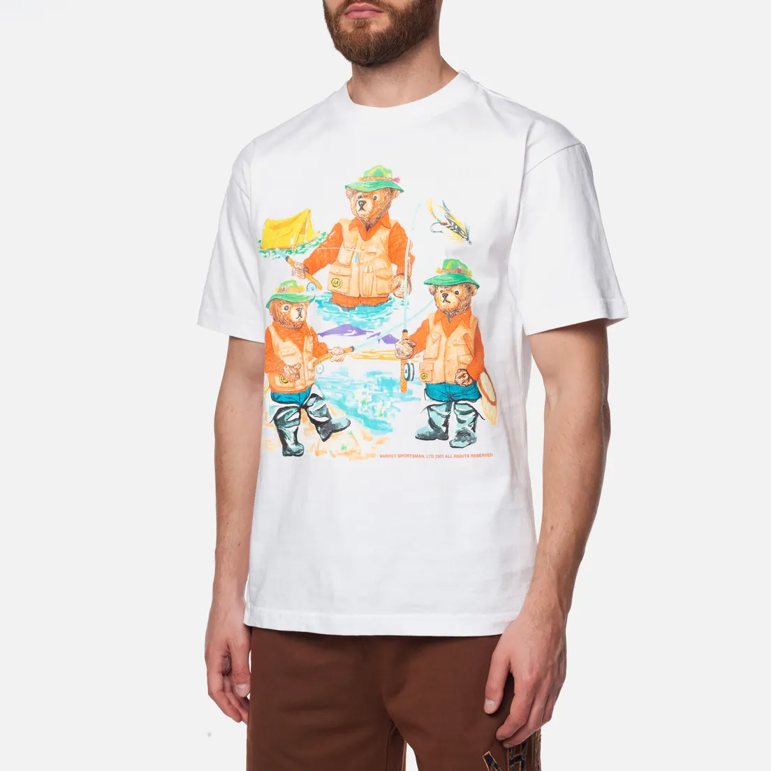 MARKET Мужская футболка Sportsman Bear