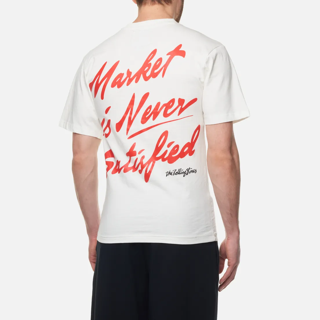 MARKET Мужская футболка x Rolling Stones Never Satisfied