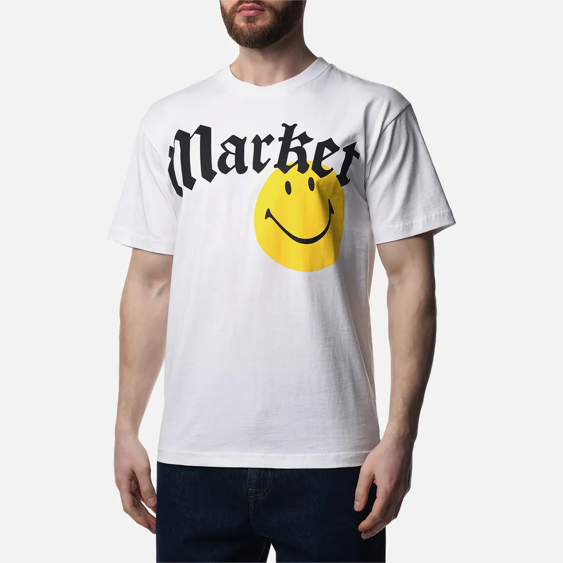 MARKET Мужская футболка Smiley Gothic