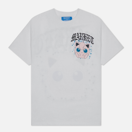 Мужская футболка MARKET x Pokemon Jigglipuff цвет белый размер XXL 4150₽