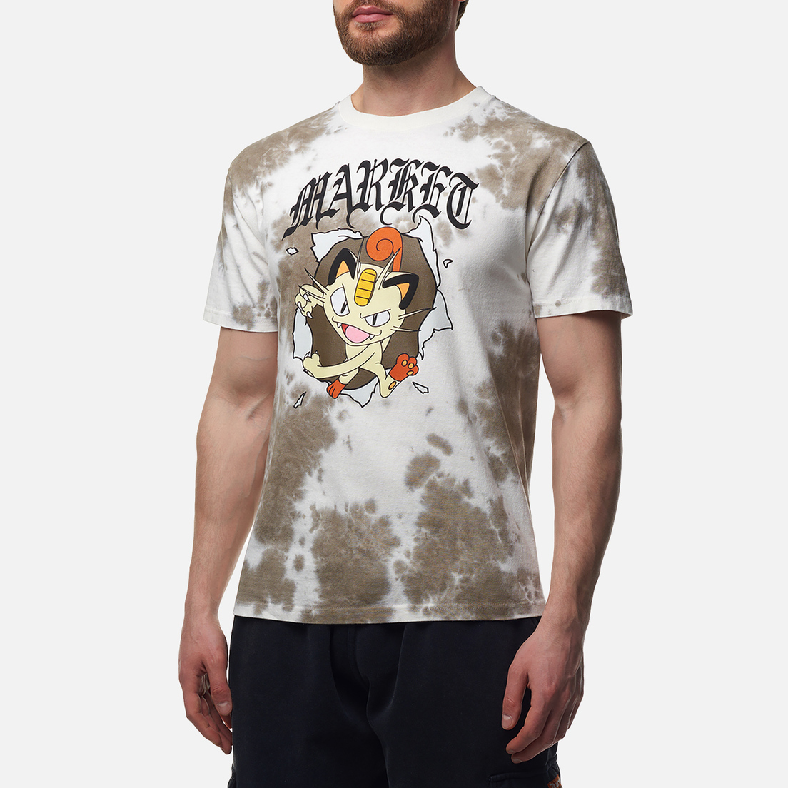 MARKET Мужская футболка x Pokemon Meowth