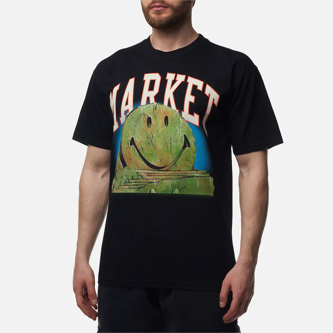 MARKET Мужская футболка Smiley Out Of Body