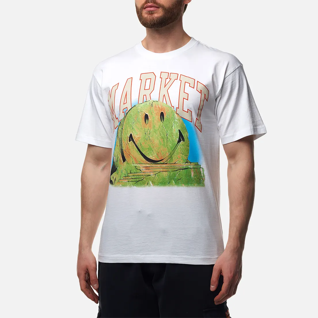 MARKET Мужская футболка Smiley Out Of Body