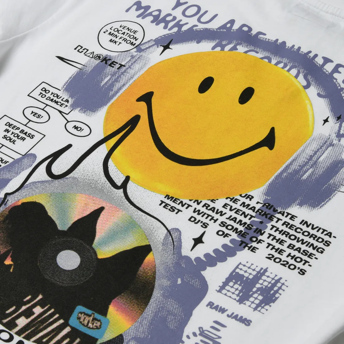 MARKET Мужская футболка Smiley Afterhours