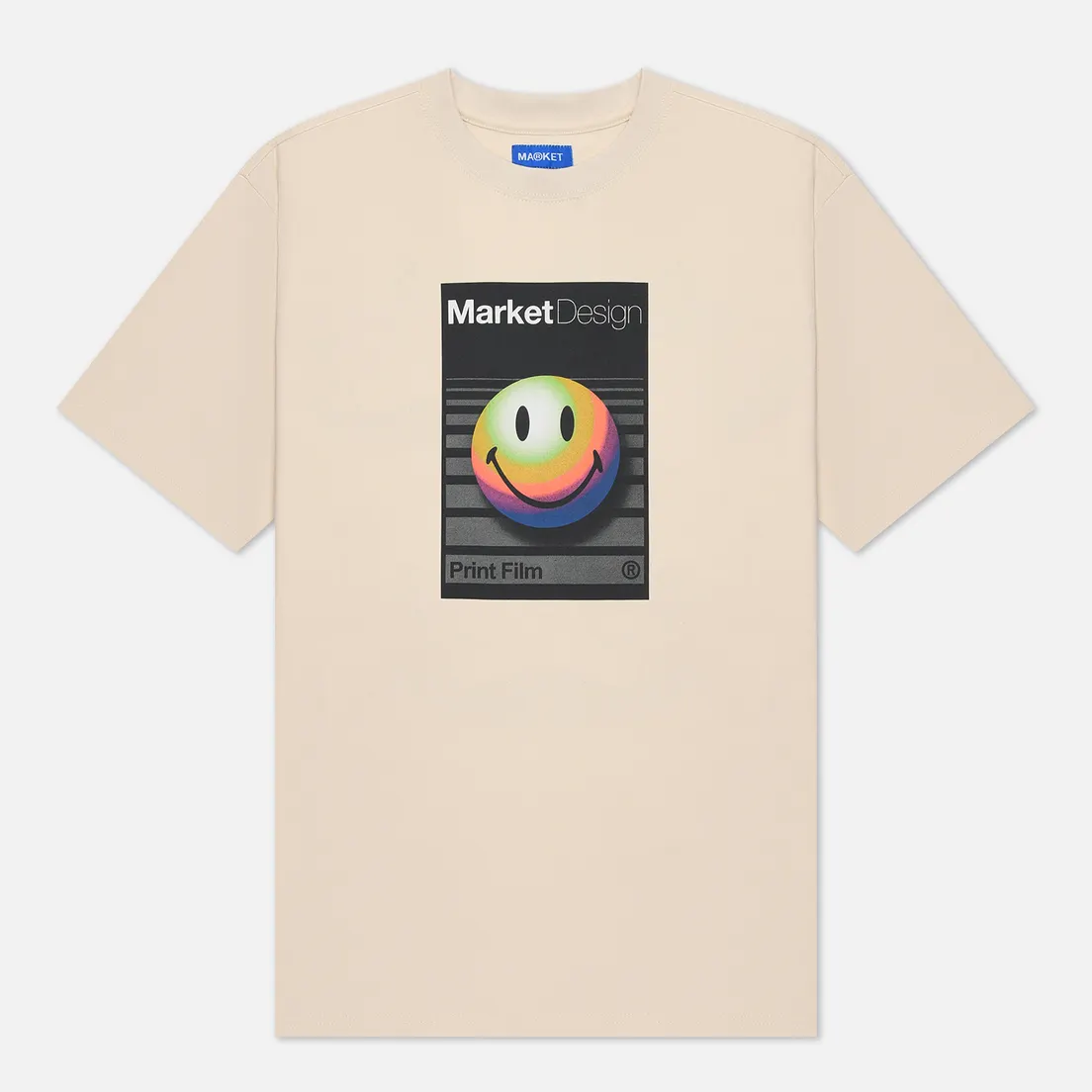 MARKET Мужская футболка Smiley Analogue