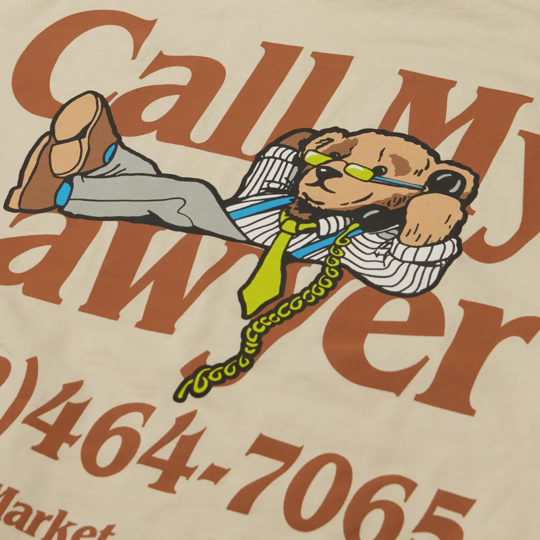 MARKET Мужская футболка Better Call Bear