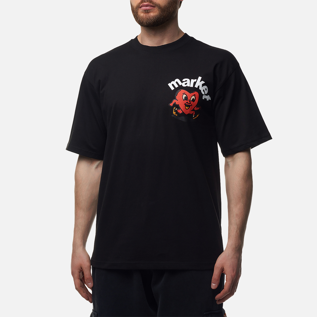 MARKET Мужская футболка V-Day Fragile