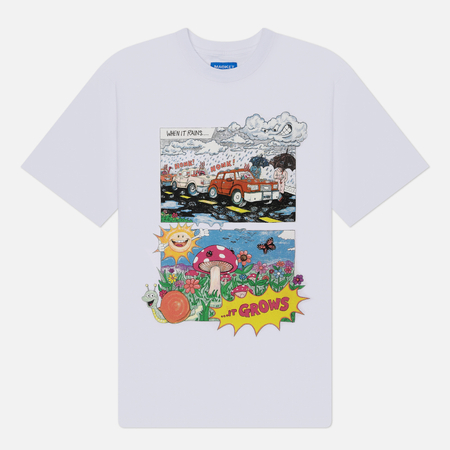 Мужская футболка MARKET April Showers цвет белый размер XXL 4550₽