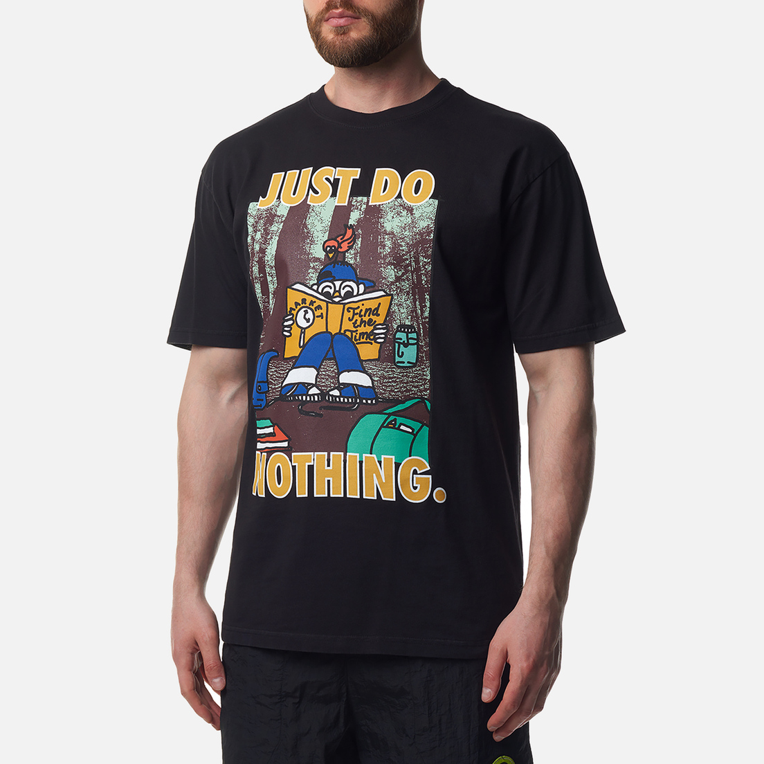 MARKET Мужская футболка Just Do Nothing