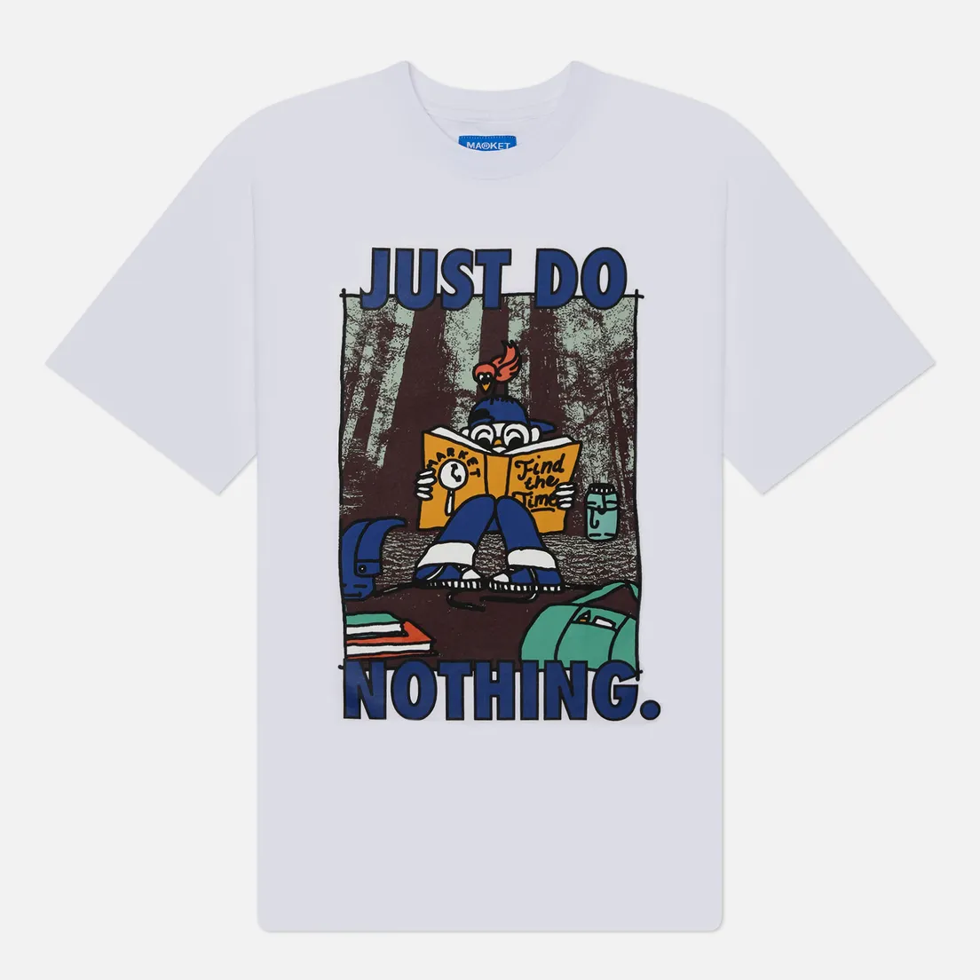 MARKET Мужская футболка Just Do Nothing