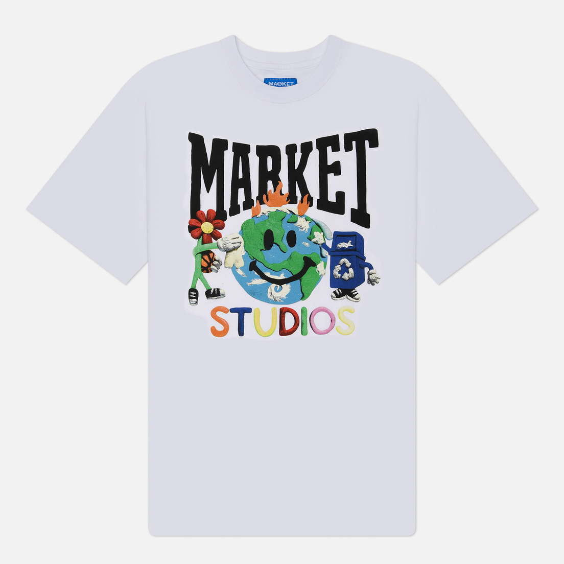 MARKET Мужская футболка Smiley Studios