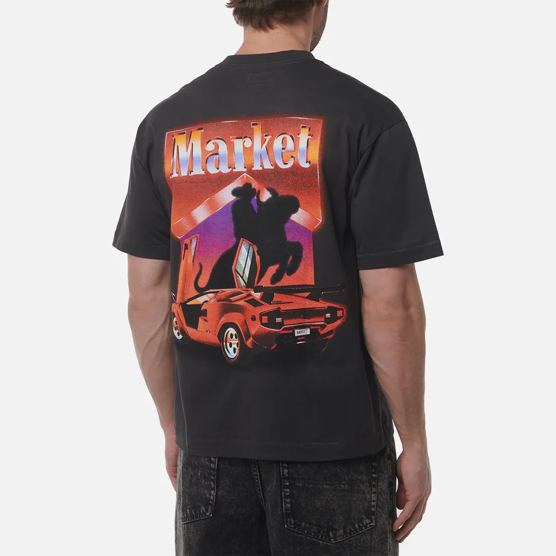 MARKET Мужская футболка Bullrider