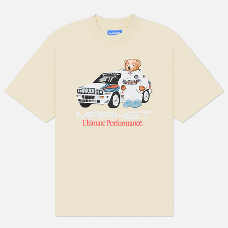Мужская футболка MARKET Ultimate Rally, цвет бежевый, размер M