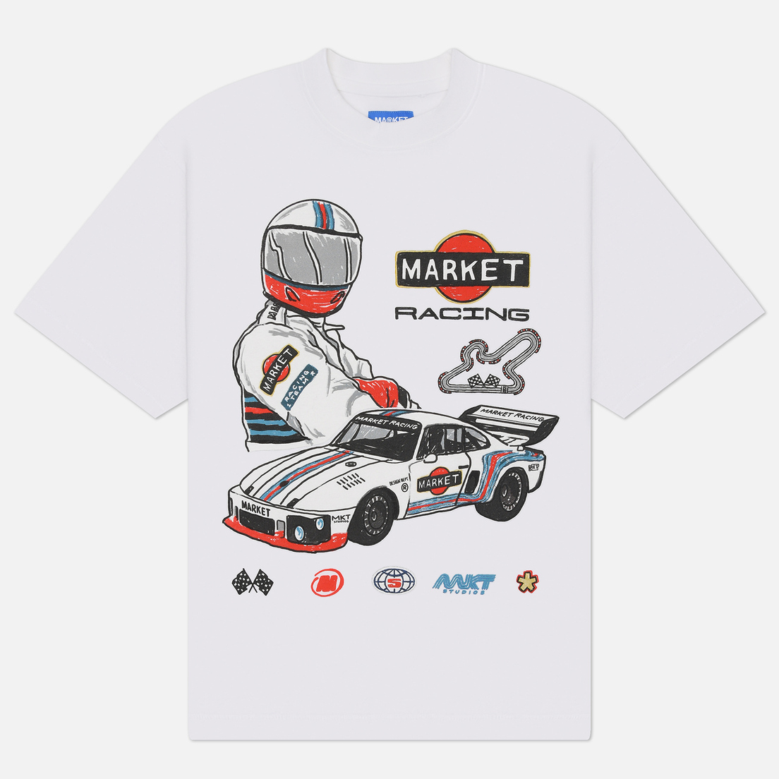 MARKET Мужская футболка Qualifier