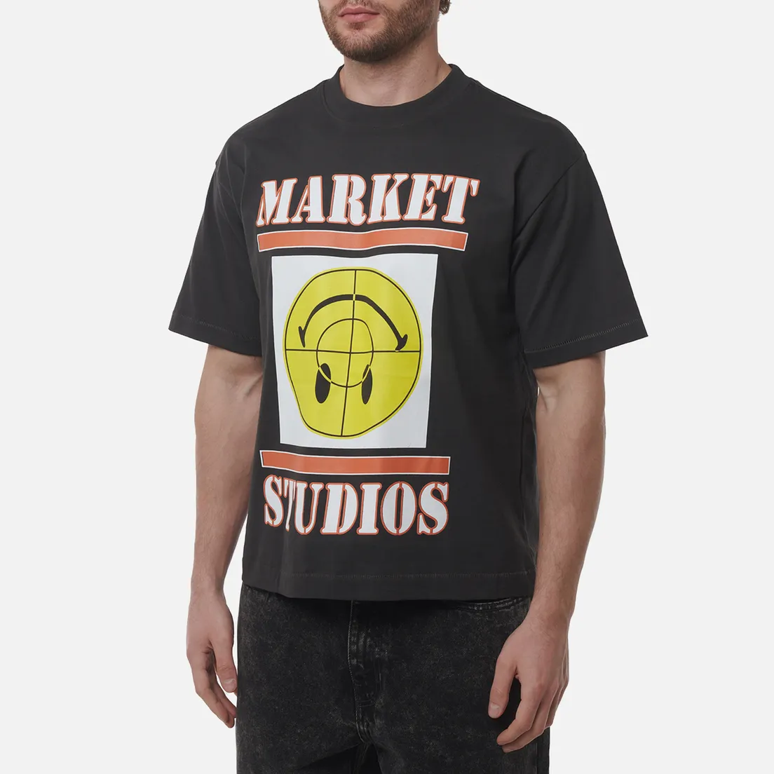 MARKET Мужская футболка Smiley Focus