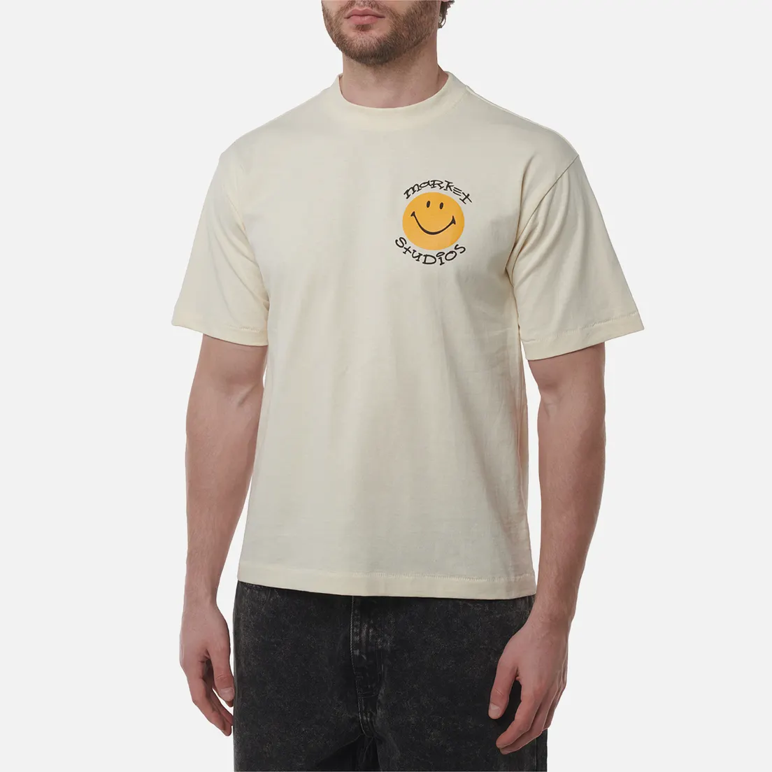 MARKET Мужская футболка Smiley Arc