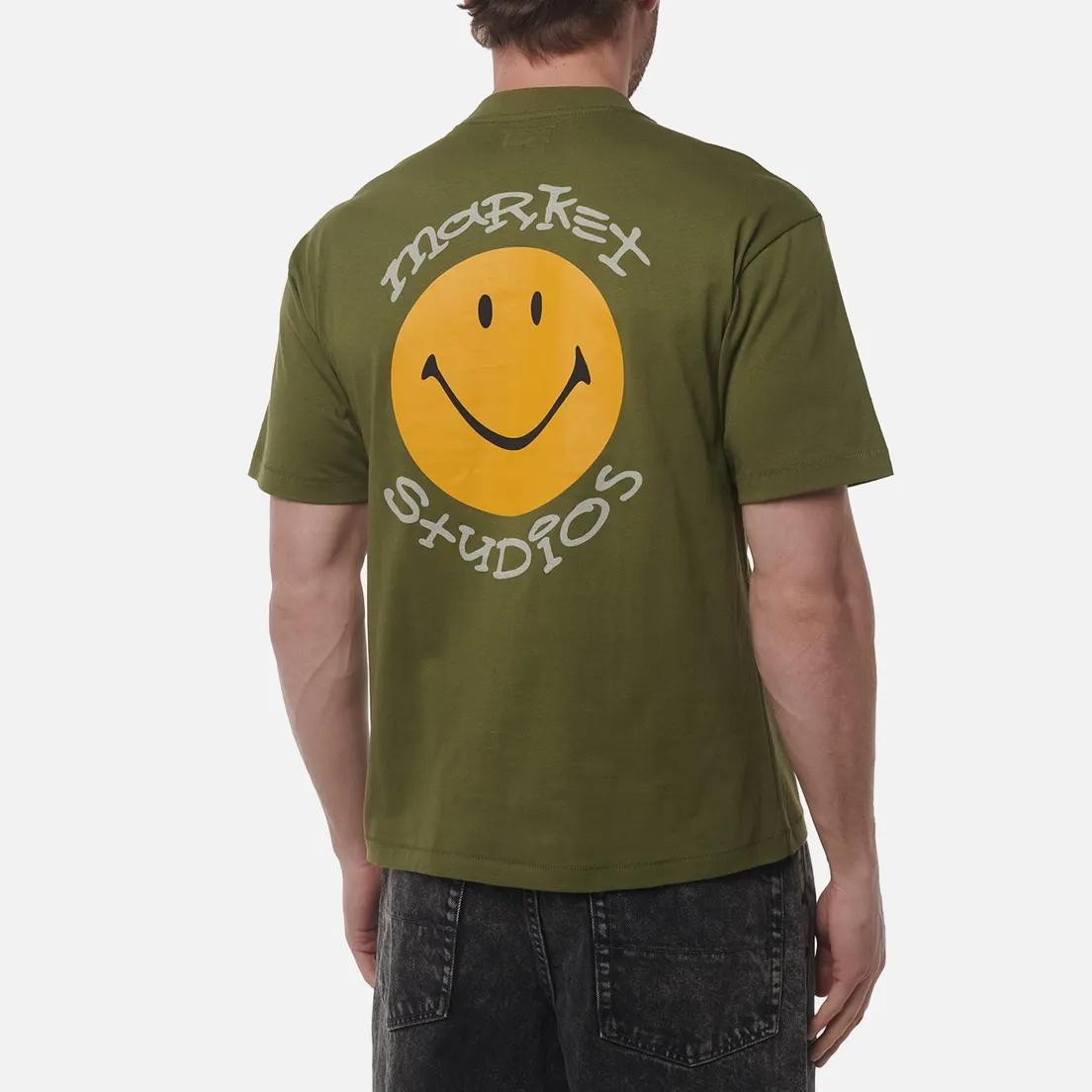 MARKET Мужская футболка Smiley Arc