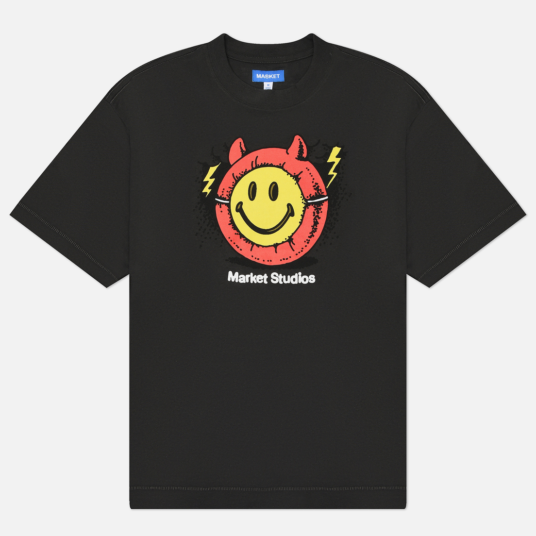 MARKET Мужская футболка Smiley Masked