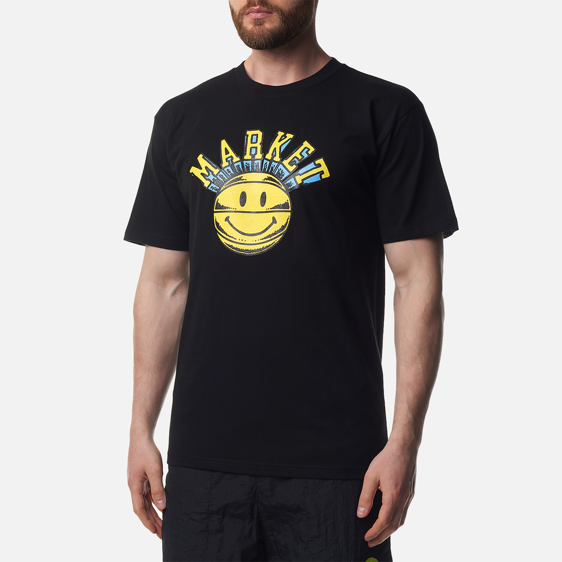 MARKET Мужская футболка Market Smiley Hoops