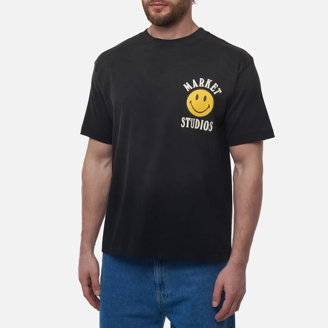 MARKET Мужская футболка Smiley Lockup