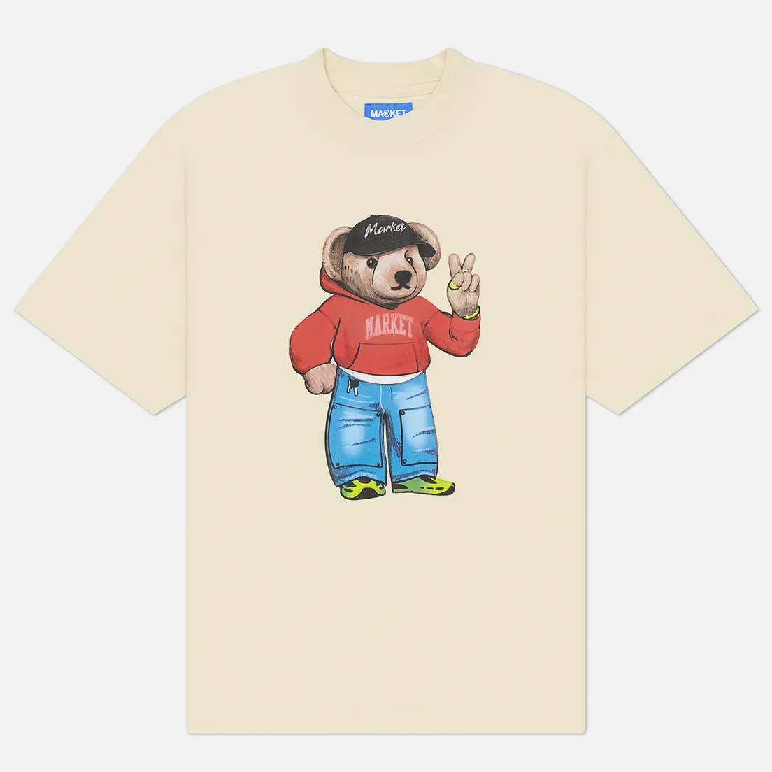 MARKET Мужская футболка Fit Check Bear