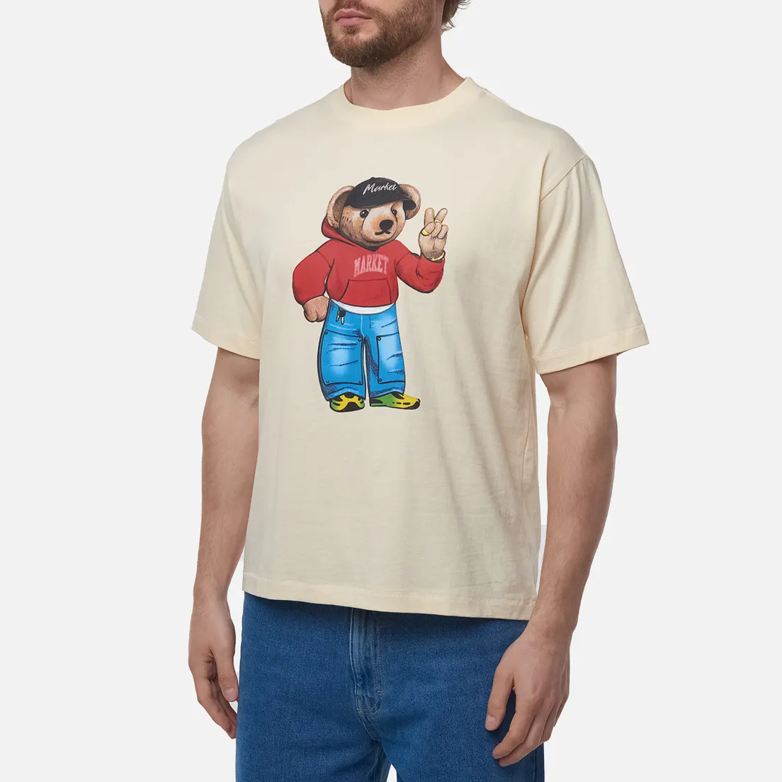 MARKET Мужская футболка Fit Check Bear