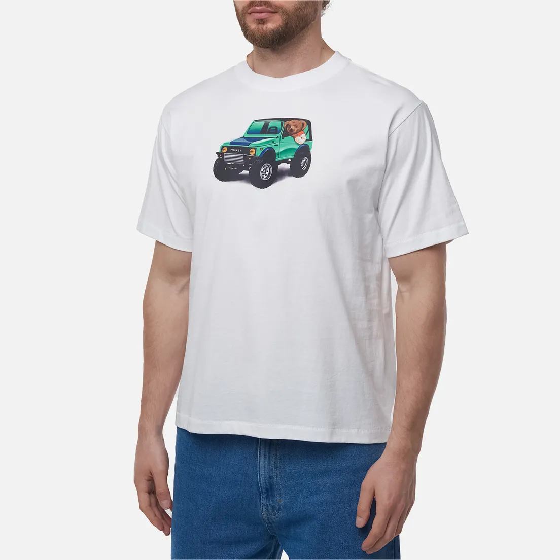 MARKET Мужская футболка 4x4 Bear