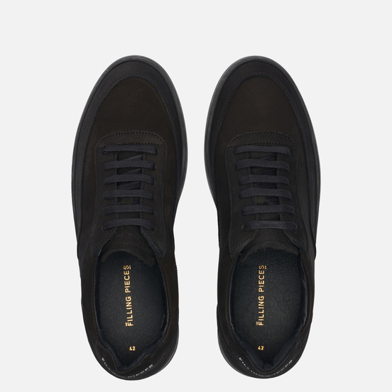 Мужские кроссовки Filling Pieces Mondo 2.0 Ripple Nubuck All Black