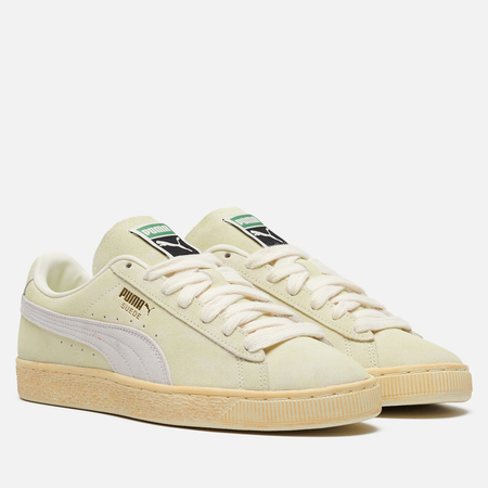 Кроссовки Puma Suede Faded, цвет зелёный, размер 45 EU