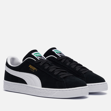Кроссовки Puma Suede Classic, цвет чёрный, размер 46 EU
