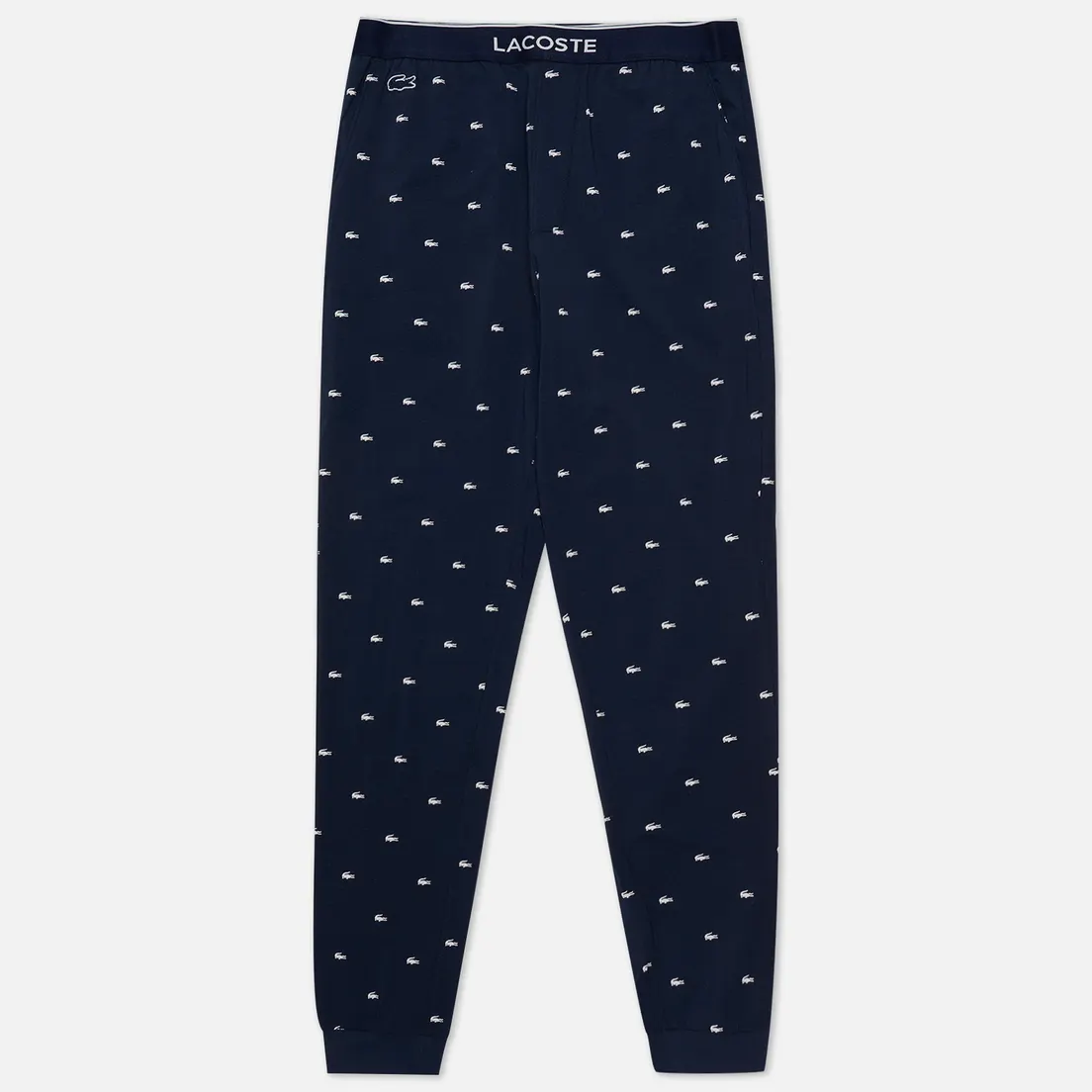 Lacoste Underwear Мужские брюки Crocodile Patterned Stretch Cotton Pyjama