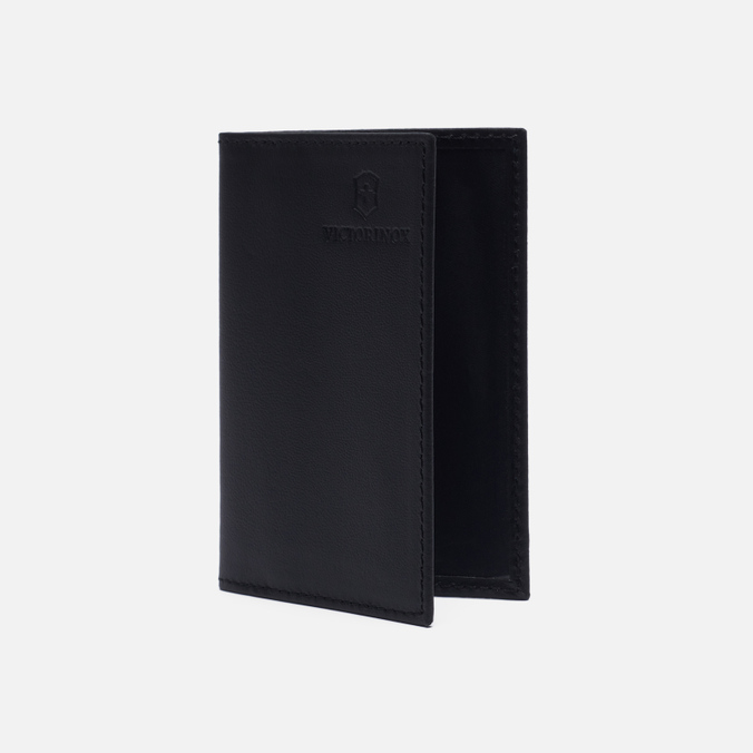 Держатель для карточек Victorinox, цвет чёрный, размер UNI 4.0873.L SwissCard Leather - фото 2