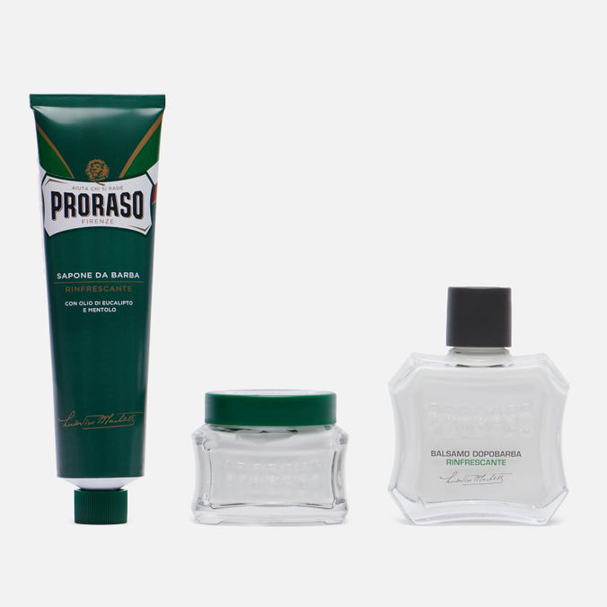 proraso toccasana vintage selection tin white range Proraso Gino Vintage Selection Tin Green Range