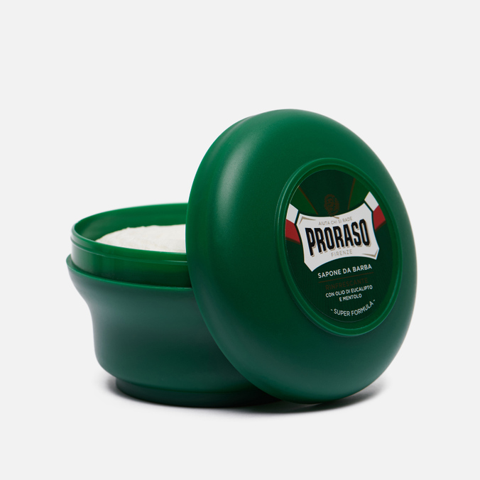 Мыло для бритья Proraso, цвет зелёный, размер UNI 400620 Shaving Refresh Eucalyptus Oil/Menthol - фото 2