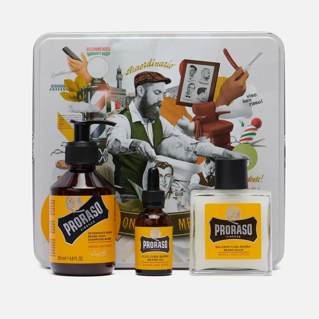 Proraso Набор для ухода Wood & Spice
