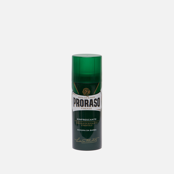 Пена для бритья Proraso, цвет зелёный, размер UNI 400950 Shaving Refresh Eucalyptus Oil/Menthol - фото 1