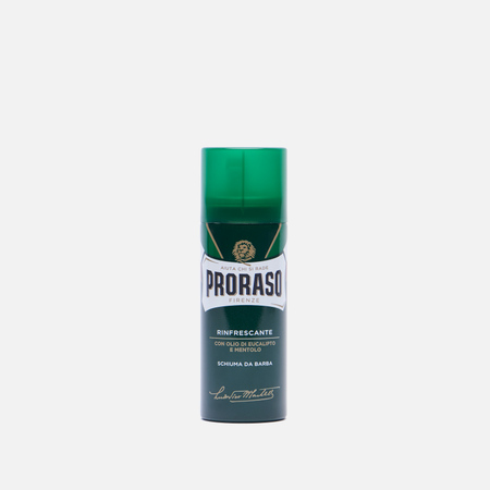 фото Пена для бритья proraso shaving refresh eucalyptus oil & menthol, цвет зелёный