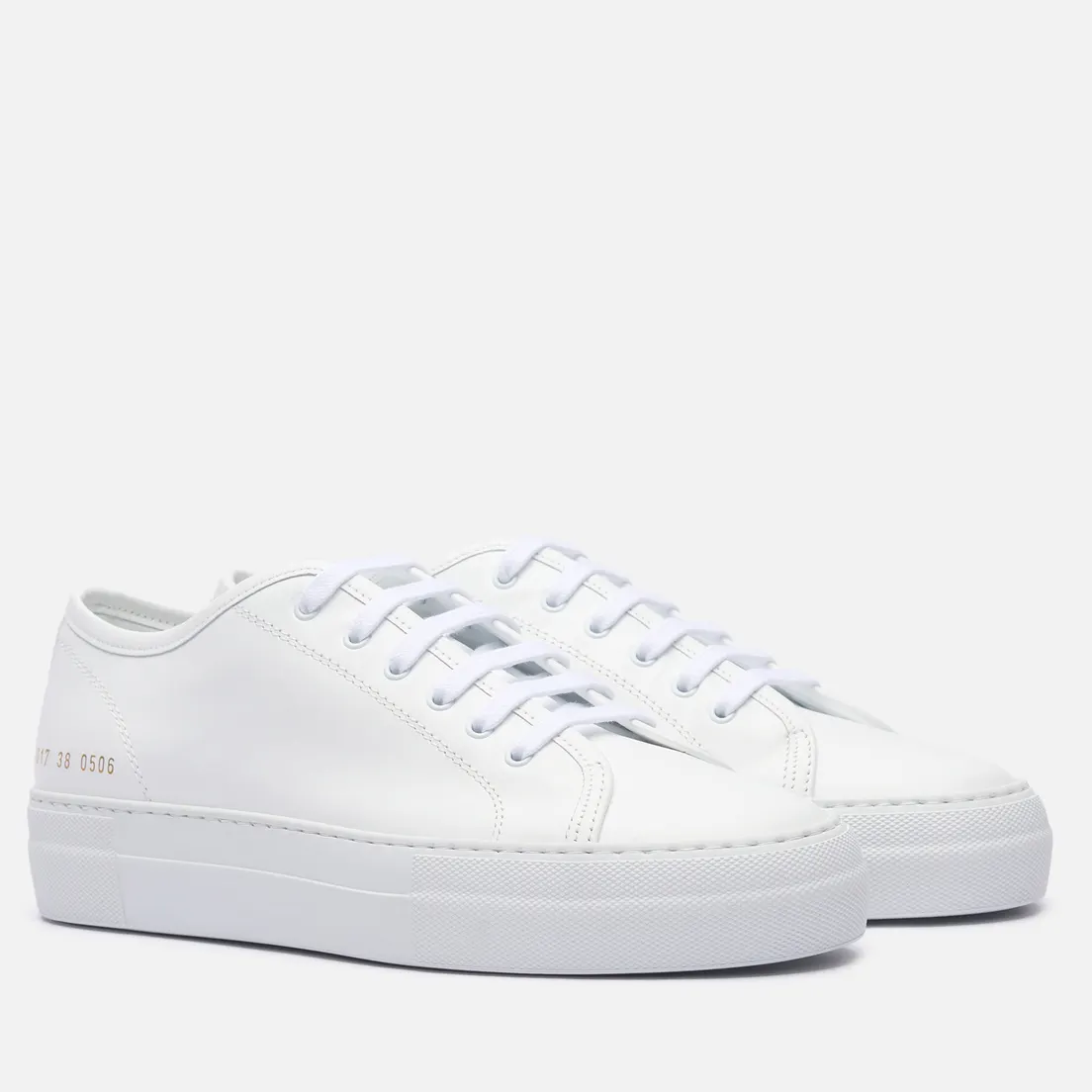 Common Projects Женские кроссовки Tournament Low Super Leather