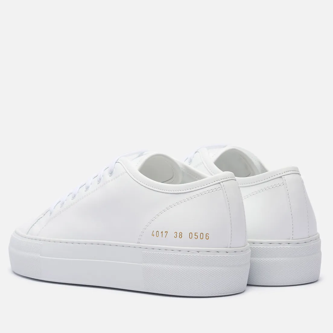 Common Projects Женские кроссовки Tournament Low Super Leather