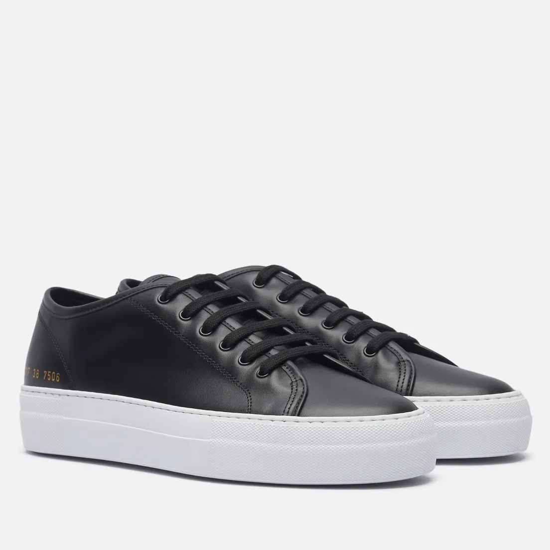 Common Projects Женские кроссовки Tournament Low Super Leather