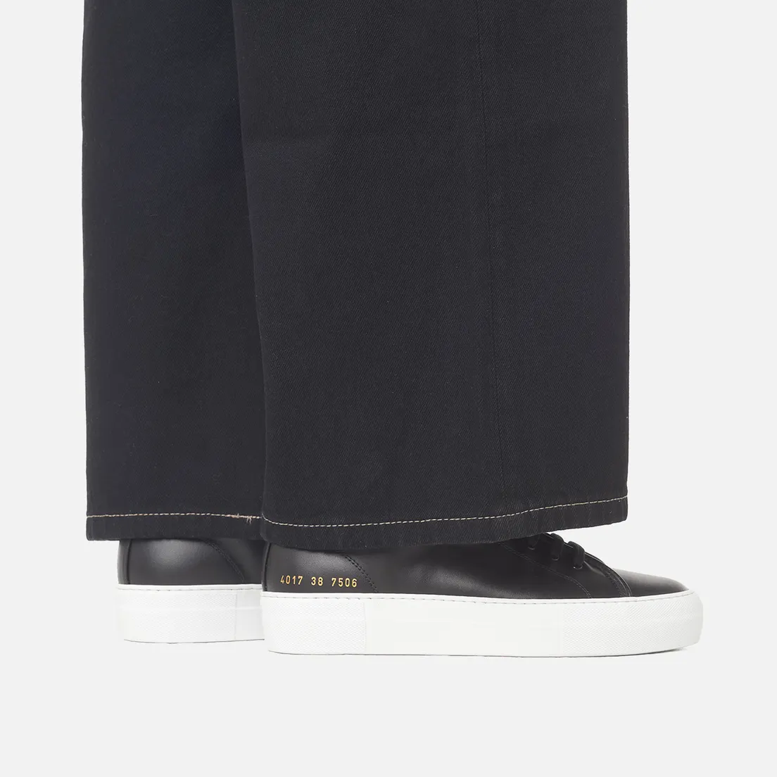 Common Projects Женские кроссовки Tournament Low Super Leather