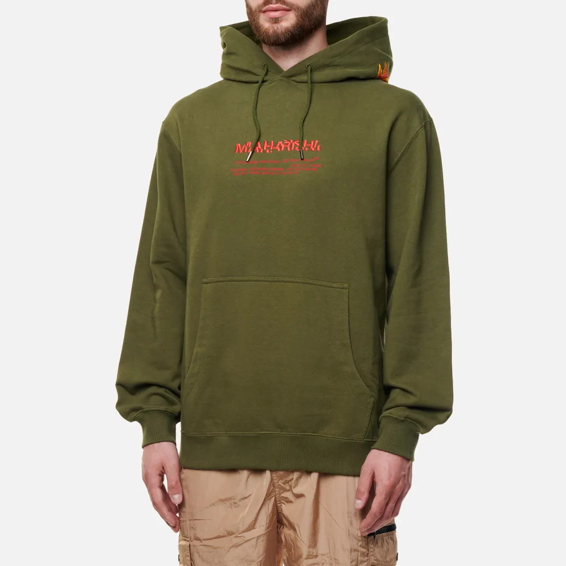 maharishi Мужская толстовка Cubist Dragon Hoodie
