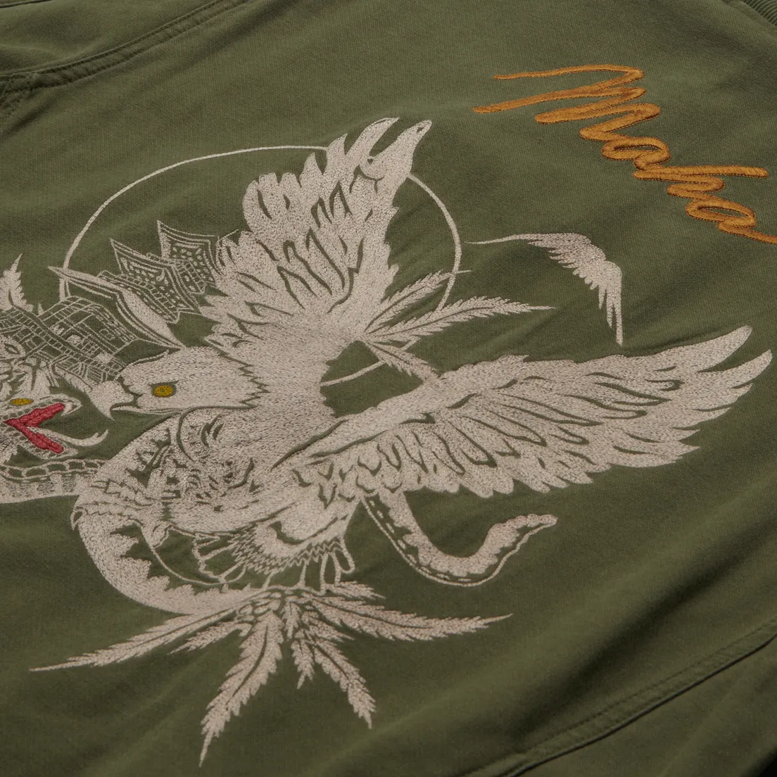 maharishi Мужская куртка бомбер Eagle vs. Snake Flight