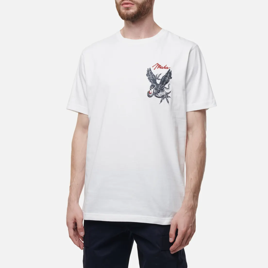 maharishi Мужская футболка Maha Eagle vs. Snake