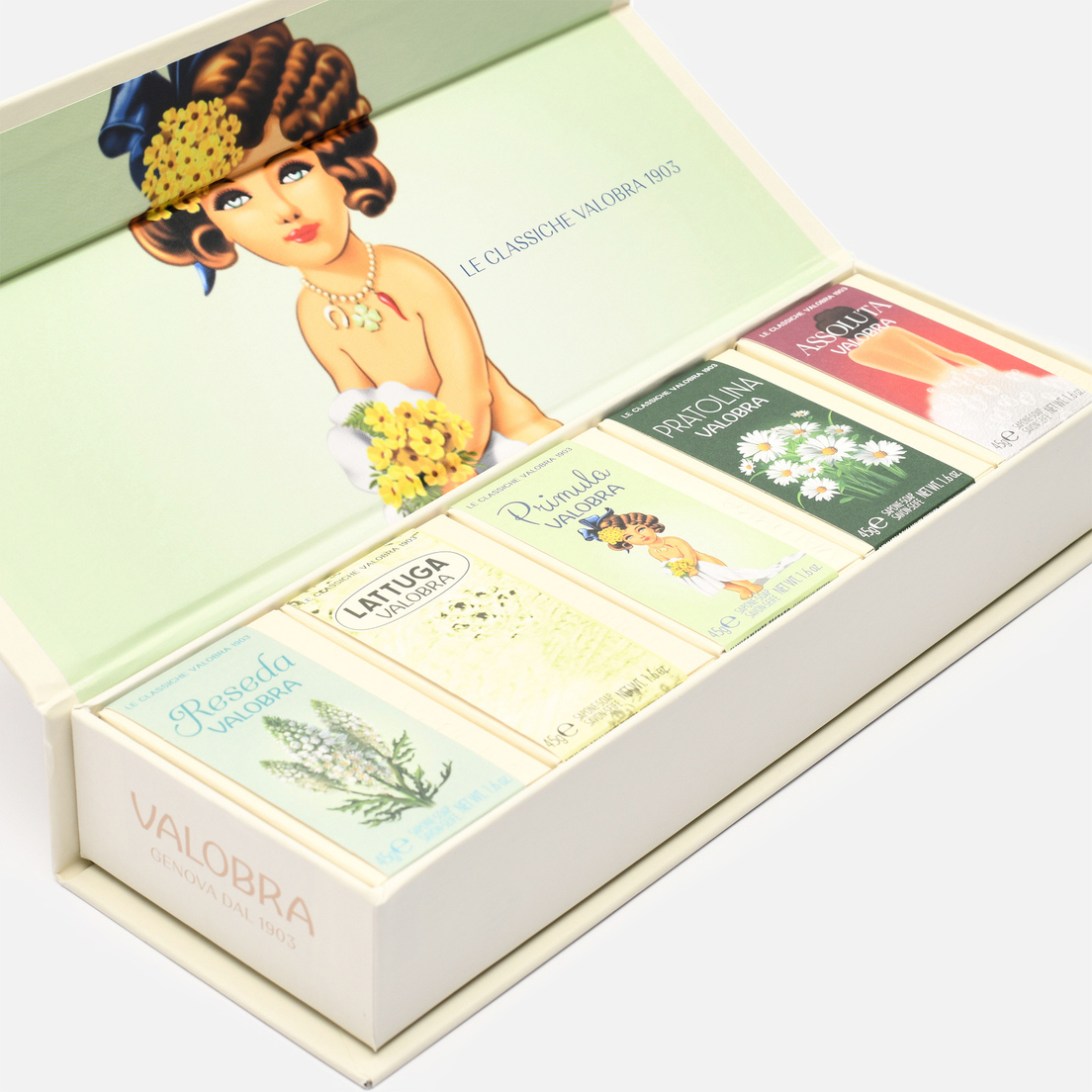 Valobra Подарочный набор мыла Primula Gift Box